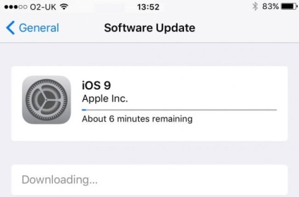 Cum se face upgrade la iOS 9 pe iphone, ipad sau ipod