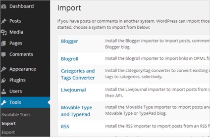 Hogyan lehet mozgatni egy oldalt blogger a wordpress