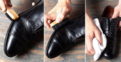 Hogyan törődik bőr cipő, férfi - s felszerelést