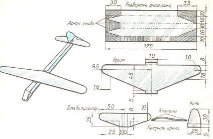 Hogyan készítsünk egy papír repülőgép a törzs kötet