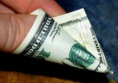 Cum sa faci un copac de bani din bancnote cu mainile tale 1
