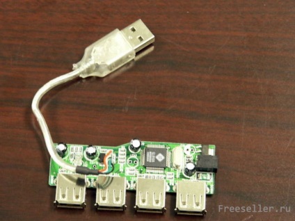 Hogyan készítsünk egy USB hub a kezét