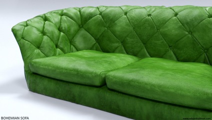Hogyan szimulálni egy bohém kanapét egy csodálatos tervező