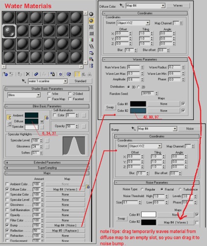 Cum de a crea o cascadă realistă în 3ds max