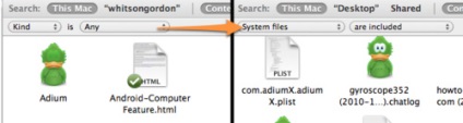 Cum de a căuta fișiere ascunse, ambalate și de sistem în os x