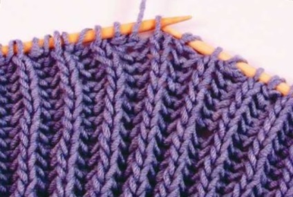 Cum de a tricota o banda elastica cu simple, engleza, dublu, polonez, ace de tricotat francez