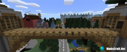 Térkép a gravitáció csökken a kreativitás, térképek Minecraft pe