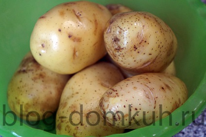 Cartofi, prajit în mod tradițional și în chineză, blog de Ghenadie Vasiliev