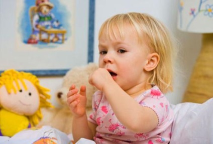 Köhögés olyan csecsemők - védő reakció a szervezet