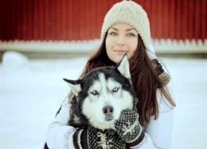 Sanie de câine, canisa Husky din Karelia