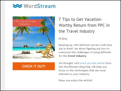 Client marketing la nivel de wordstream