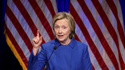 Clinton a apărut pentru prima oară în public după înfrângere
