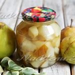 Compote de pere pentru iarnă, o rețetă pentru un borcan de 3 litri cea mai bună rețetă