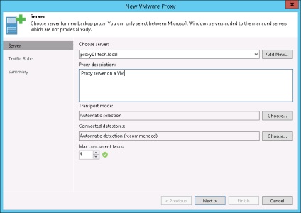 Proxy configuration - script-uri de bază pentru vmware vsphere