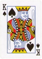 Regele picelor, înțelesul cărții de tarot