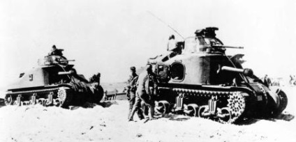 Lend-Lizovski tancuri în Armata Roșie Matilda, Sherman, Wallentyne și alții