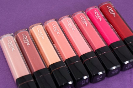 L - oreal paris infaillible gloss глосс-бар з 24 відтінків