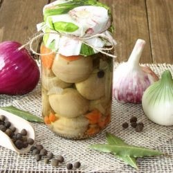 Marinate ciuperci de gătit rapid cum să marinată acasă