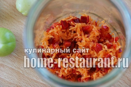 Marinate roșii verzi cu restaurantul ajika - acasă