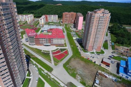 Microdistrict de zăpadă în Vladivostok adresa, descriere