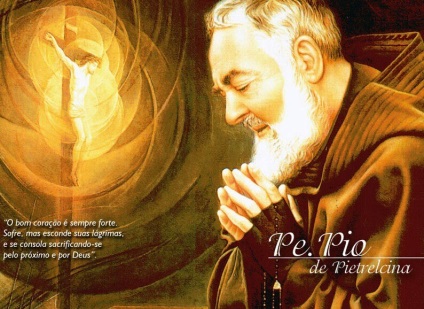 St. Padre Pio ima után szentáldozás - deus pater