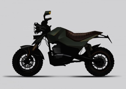 Motorkerékpár terep - Tula - új projekt