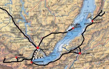 Pe o plimbare cu bicicleta pe o masina din Moscova, inferioara, Kazan, Omsk, Novosibirsk - geografia mea