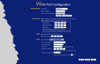 Configurarea router-ului wireless levelonewap-0003 cu suport pentru 108mbits