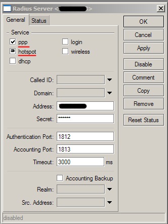 Configurarea microtik pppoe