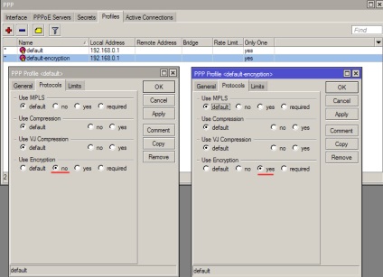 Configurarea microtik pppoe