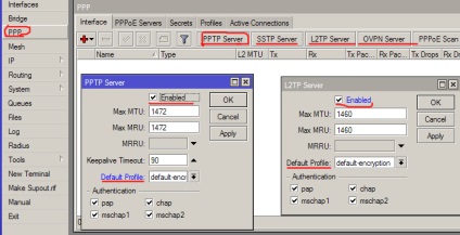 Configurarea microtik pppoe