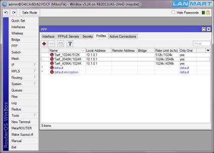 Configurarea serverului pppoe pe microtik, articole, rb-software, automatizarea proceselor de afaceri