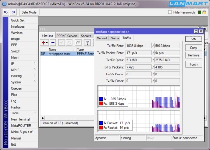 Configurarea serverului pppoe pe microtik, articole, rb-software, automatizarea proceselor de afaceri