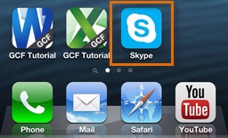 Configurarea skype pe un dispozitiv mobil