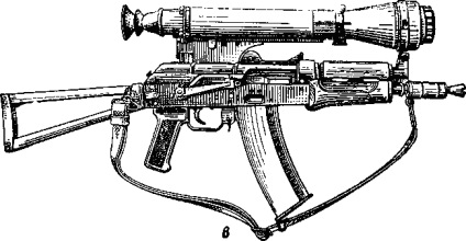 Scopul, proprietățile de luptă și dispunerea generală a armelor mici (ac74 (aks74), aks74y, rpk74,