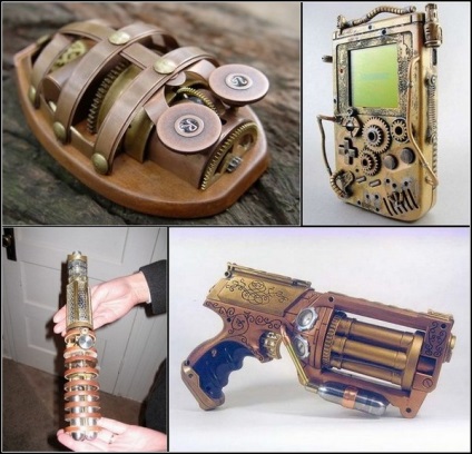 Jucării și jocuri neobișnuite în revizuirea stilului steampunk