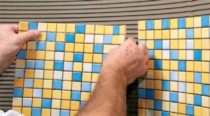 Mozaic mozaic toate detaliile de instalare