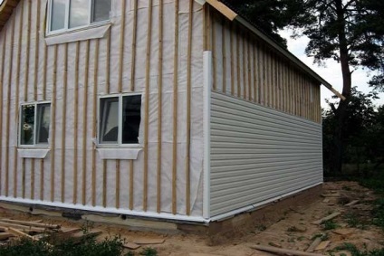 Siding casa cu un siding cu mâinile tale pregătirea pereților
