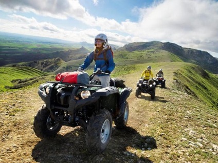 Privire de ansamblu a ATV Yamaha grizzly (Yamaha Grizzly) 700, varietăți și caracteristici