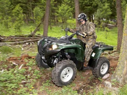 Privire de ansamblu a ATV Yamaha grizzly (Yamaha Grizzly) 700, varietăți și caracteristici