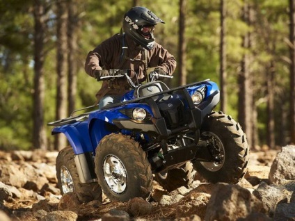 Privire de ansamblu a ATV Yamaha grizzly (Yamaha Grizzly) 700, varietăți și caracteristici