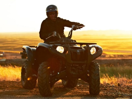 Privire de ansamblu a ATV Yamaha grizzly (Yamaha Grizzly) 700, varietăți și caracteristici