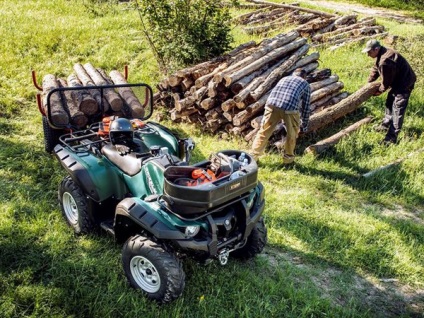 Áttekintés ATV yamaha grizzly (Yamaha Grizzly) 700 fajták és előírások