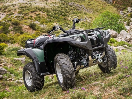 Privire de ansamblu a ATV Yamaha grizzly (Yamaha Grizzly) 700, varietăți și caracteristici