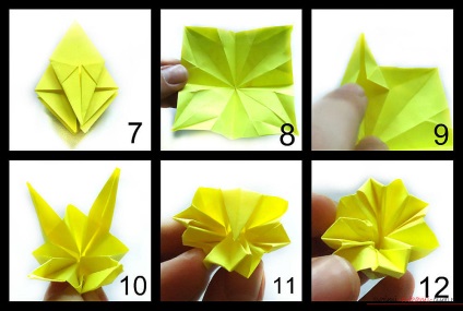 Origami de la module pentru începători în schema articolelor făcute manual cu fotografii și video