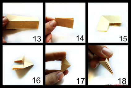 Origami de la module pentru începători în schema articolelor făcute manual cu fotografii și video