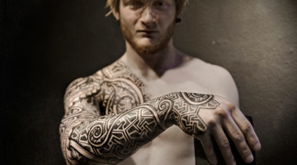 Ornamente și rulete pentru tatuaje reale Vikingi scandinave de peter madsen, revista online despre