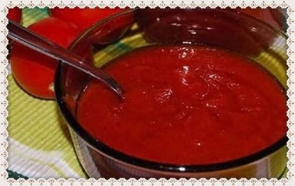 Picant ketchup la domiciliu pentru iarna este retetele mele preferate