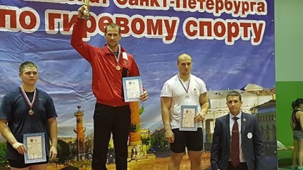 Campionatul Open de la St. Petersburg la Kettlebell Lifting