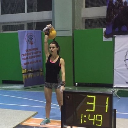 Campionatul Open de la St. Petersburg la Kettlebell Lifting